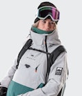 Doom W 2020 Snowboard Jacket Women Light Grey/Atlantic/Marine, Image 3 of 11