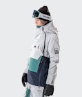 Doom W 2020 Snowboard Jacket Women Light Grey/Atlantic/Marine, Image 5 of 11