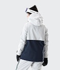 Doom W 2020 Snowboard Jacket Women Light Grey/Atlantic/Marine, Image 6 of 11