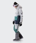 Doom W 2020 Snowboard Jacket Women Light Grey/Atlantic/Marine, Image 10 of 11