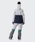 Doom W 2020 Snowboard Jacket Women Light Grey/Atlantic/Marine, Image 11 of 11