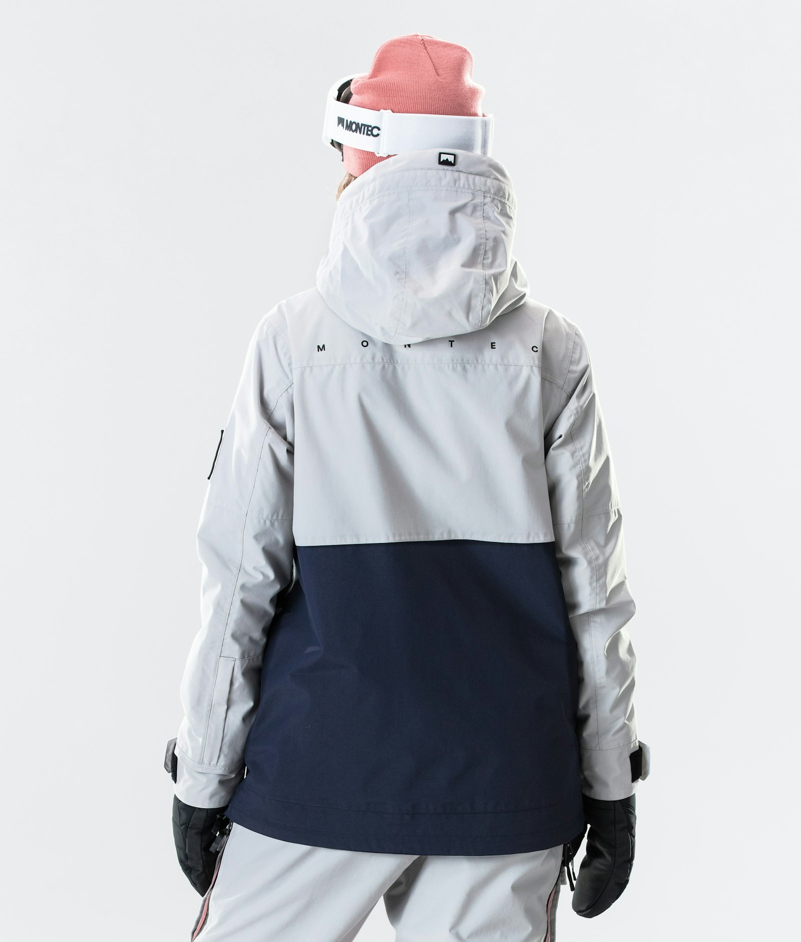 Doom W 2020 Snowboard Jacket Women Light Grey/Pink/Marine