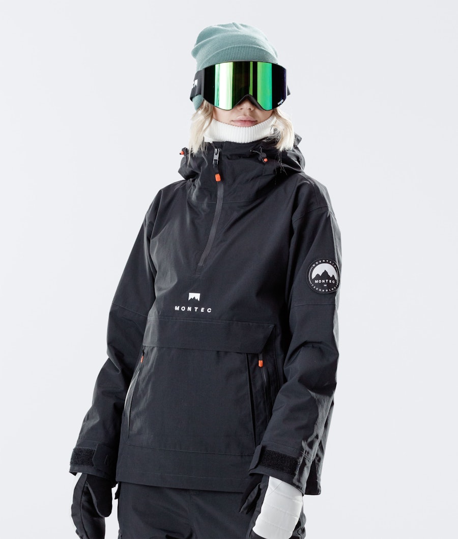 Typhoon W 2020 Snowboard Jacket Women Black Renewed