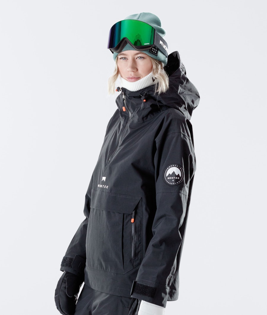 Montec Typhoon W Veste Snowboard Femme Black