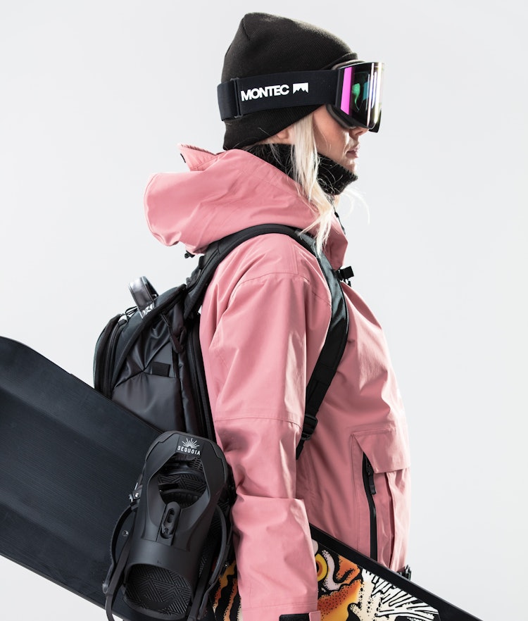 Typhoon W 2020 Snowboardjacke Damen Pink, Bild 4 von 10