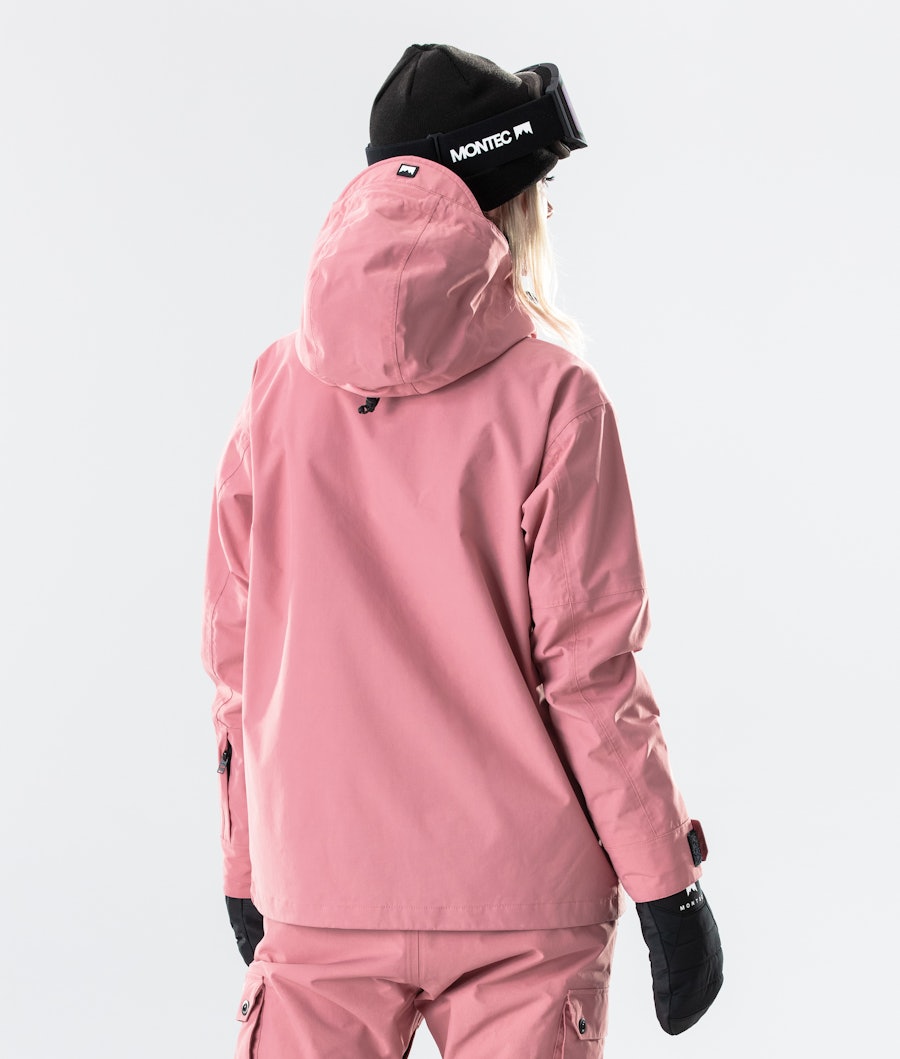 Montec Typhoon W Veste Snowboard Femme Pink