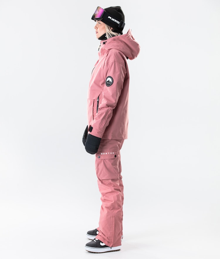 Typhoon W 2020 Snowboardjacke Damen Pink, Bild 9 von 10