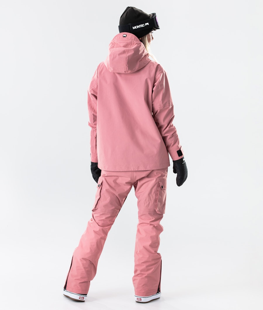 Montec Typhoon W Veste Snowboard Femme Pink