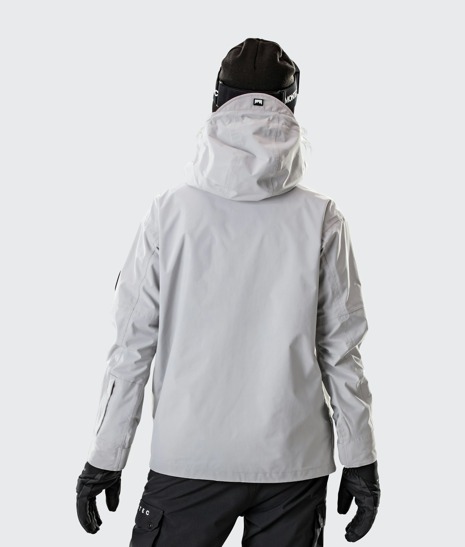 Typhoon W 2020 Snowboard Jacket Women Light Grey/Black