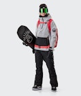 Typhoon W 2020 Snowboard Jacket Women Light Grey/Black Renewed