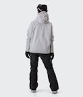 Typhoon W 2020 Snowboard Jacket Women Light Grey/Black, Image 10 of 10
