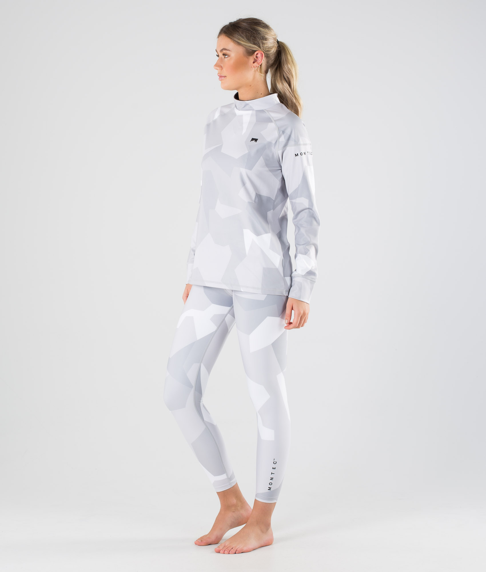 Montec Zulu W Base Layer Top Women Snow Camo