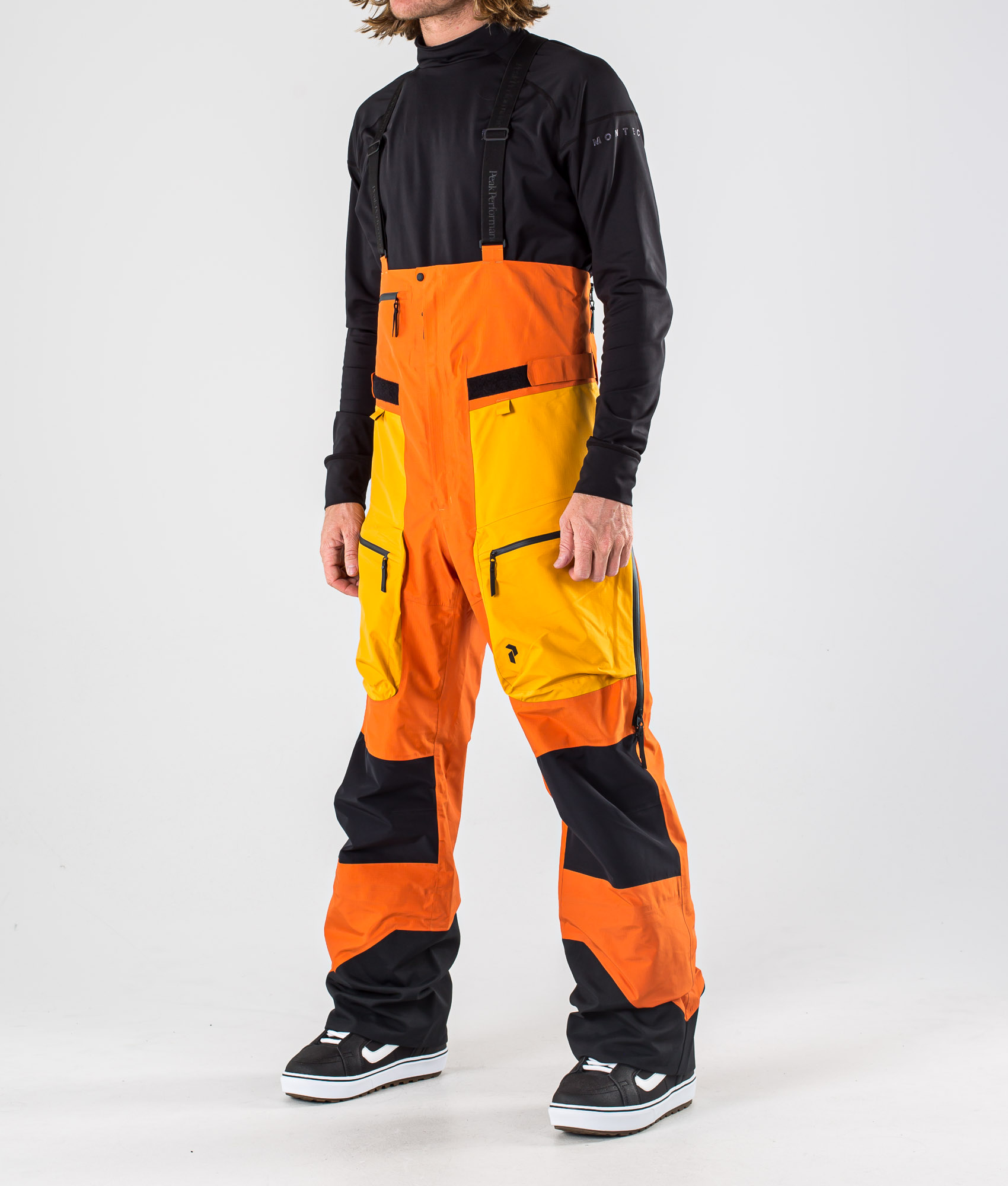 Peak Performance Vertical Pro Men's Snowboard Pants Orange Altitude