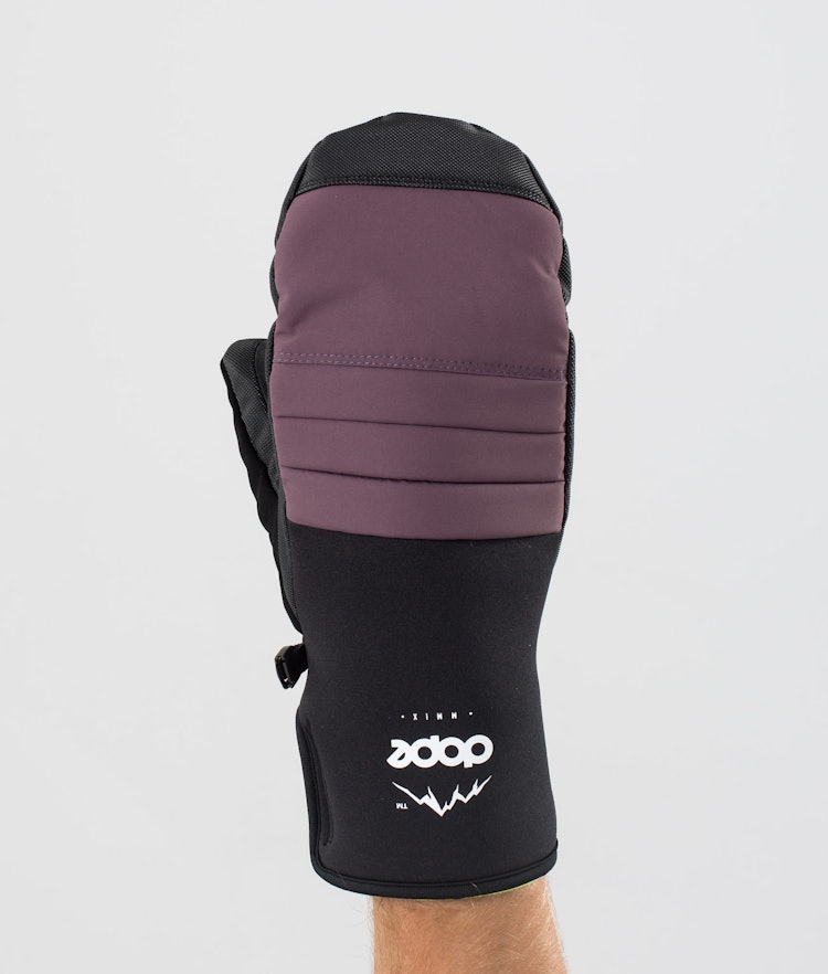 Dope Ace Snow Mittens Faded Grape
