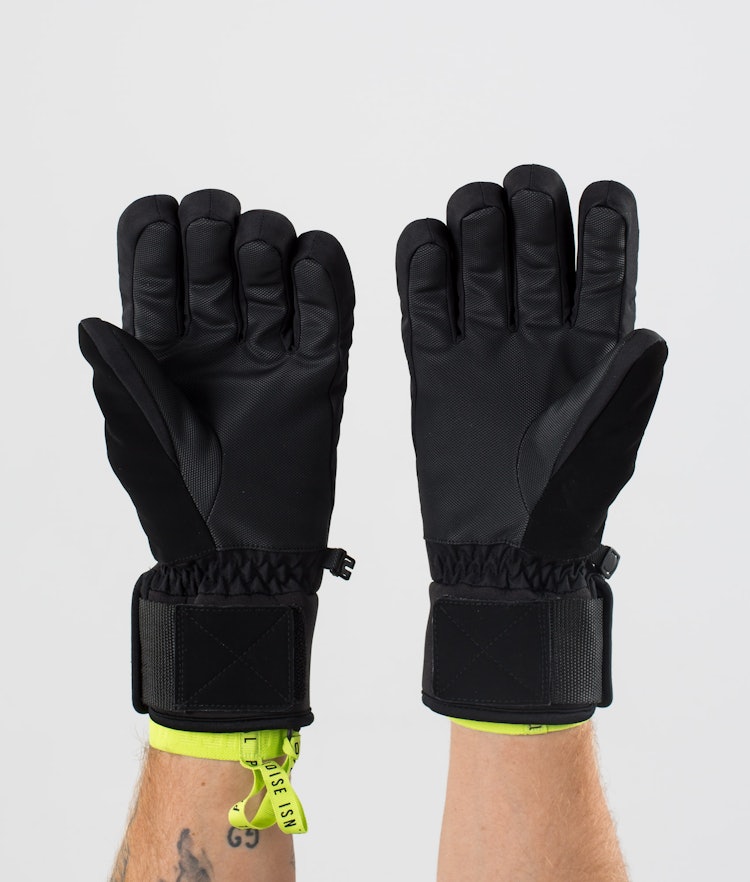 Dope Signet Ski Gloves Black/Black