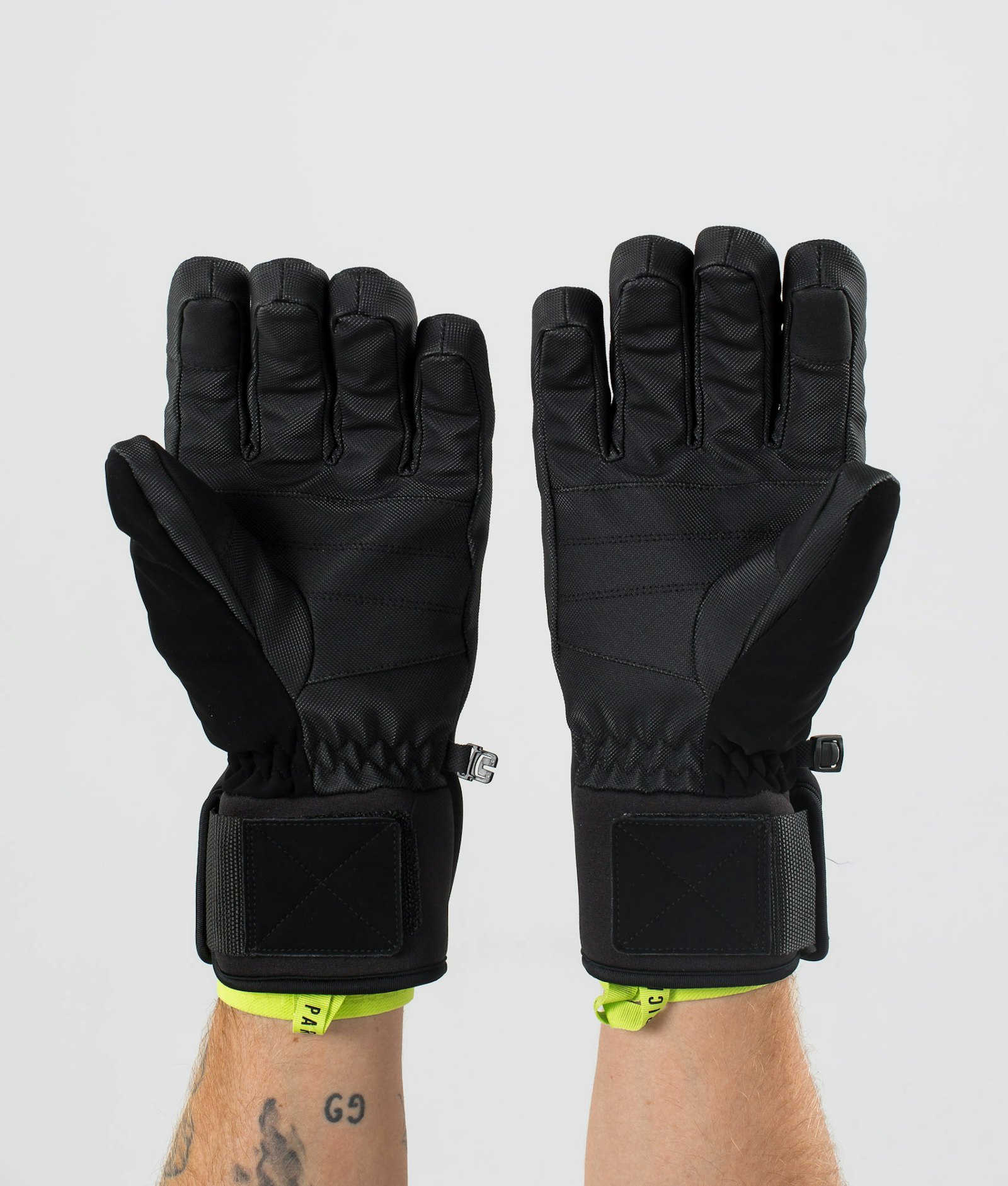 Ace Ski Gloves Gold