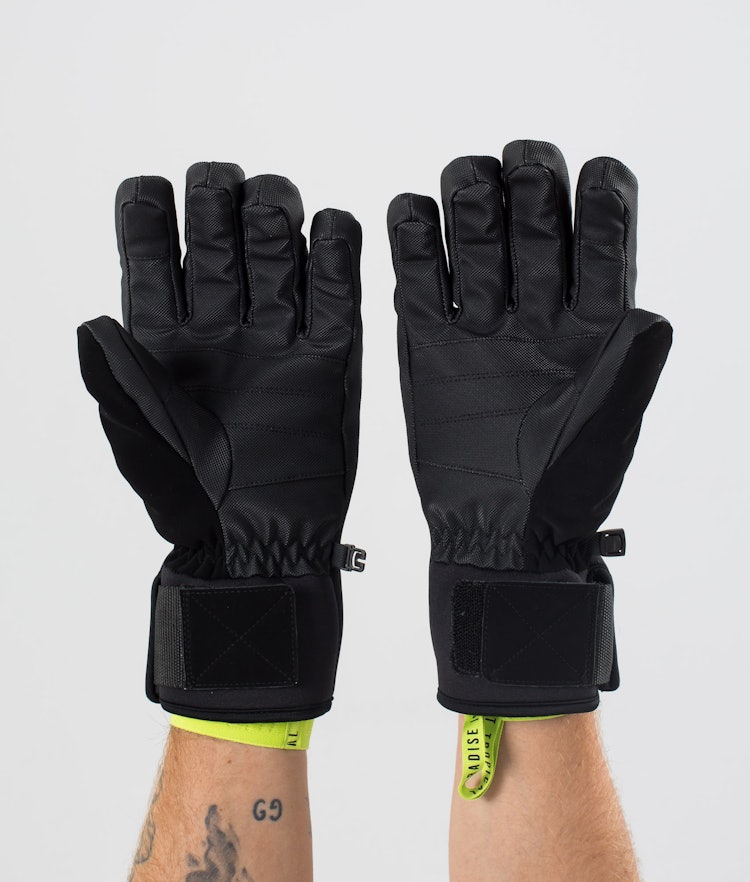 Ace Ski Gloves Olive Green, Image 4 of 4
