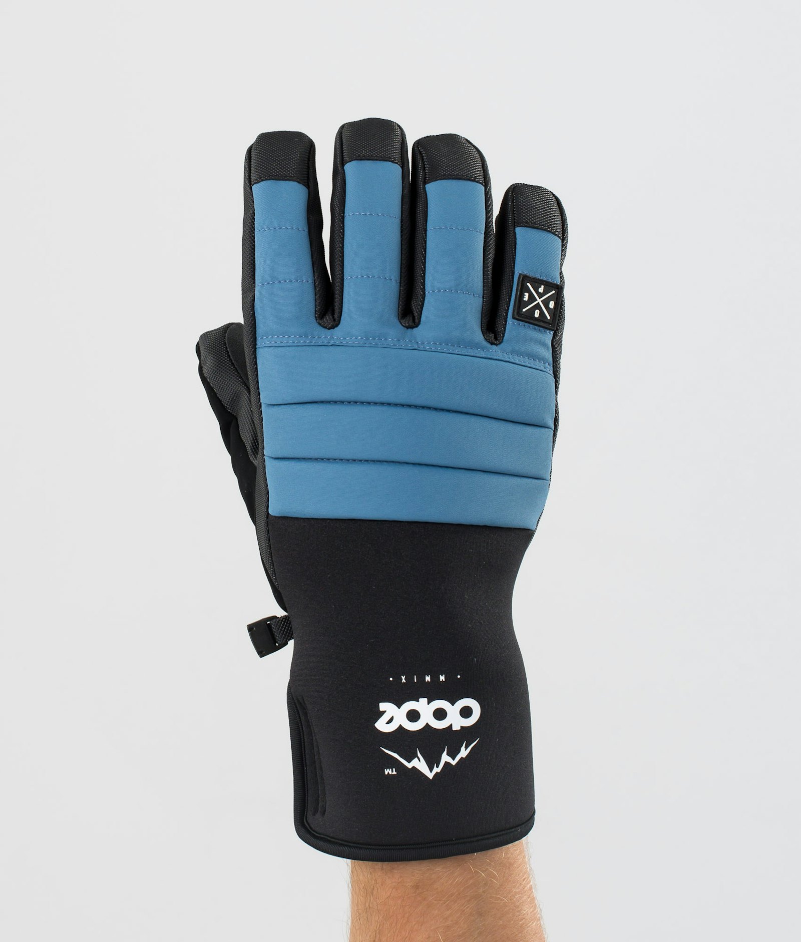 Dope Ace Ski Gloves Blue Steel