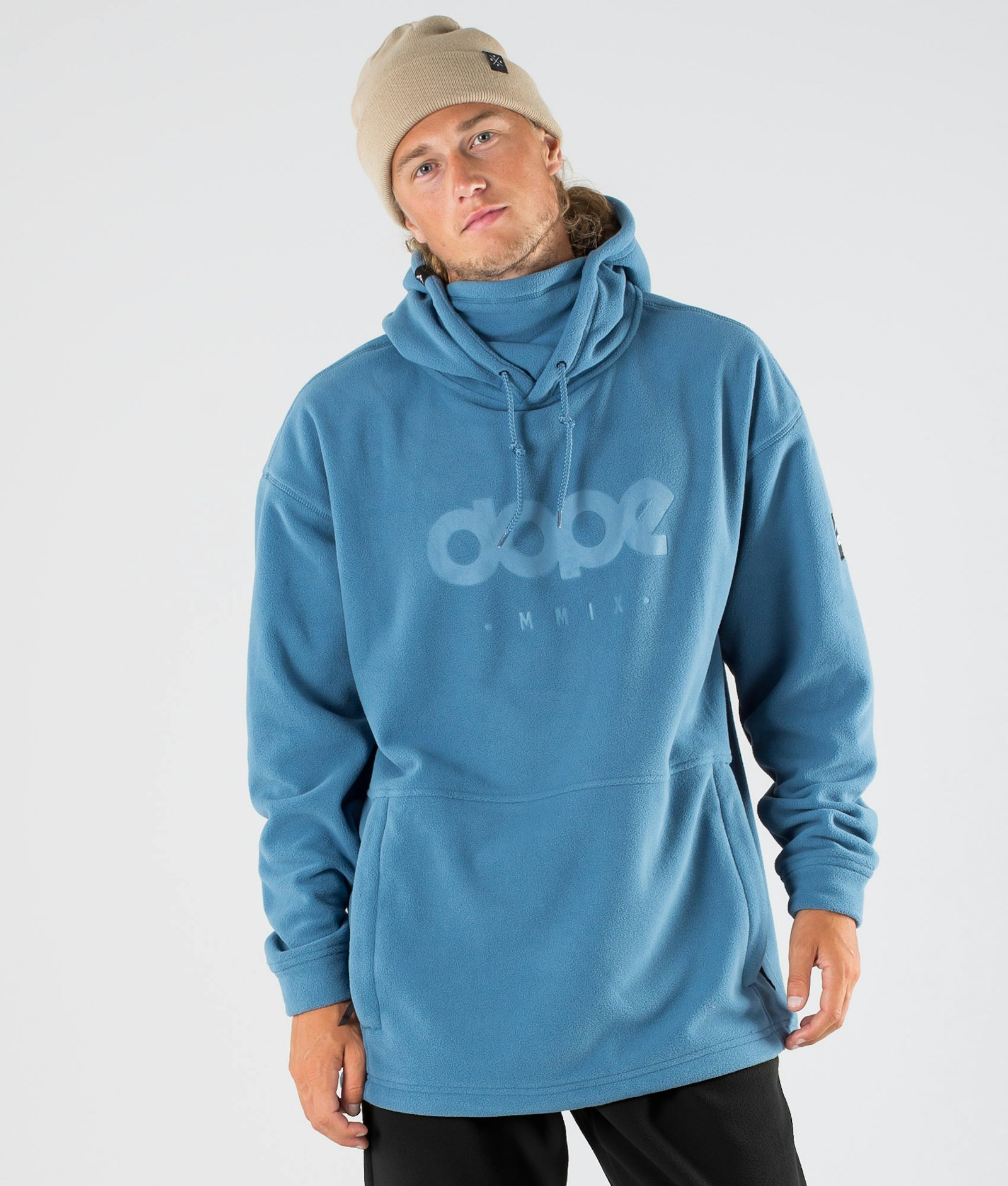 Dope Cozy II 2020 Fleece-hoodie Herre Blue Steel