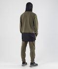 Loyd Pull Polaire Homme Black/Olive Green, Image 5 sur 5