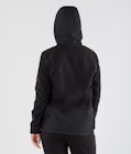 Loyd W Fleece-hoodie Dame Black, Billede 2 af 5