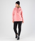 Dope Loyd W Fleece-hoodie Dame Pink