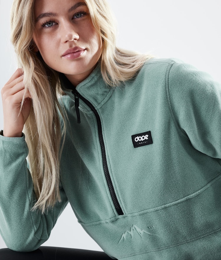 Loyd W Sweat Polaire Femme Faded Green, Image 3 sur 8