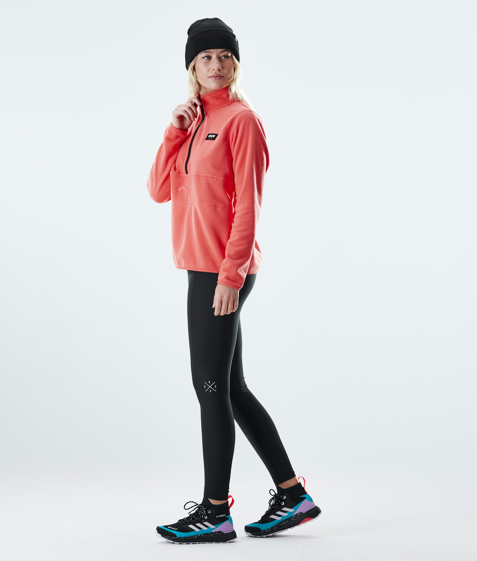 Dope Loyd W Sweat Polaire Femme Coral