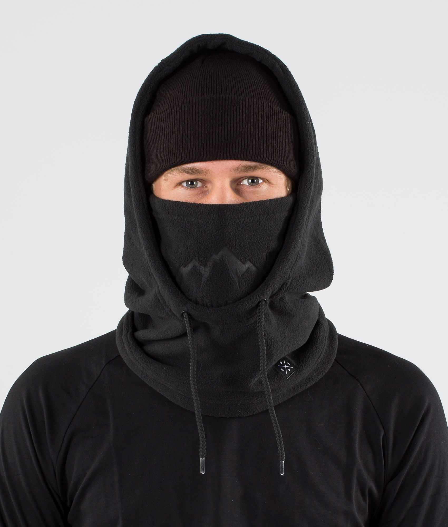 Dope Cozy Hood Men's Facemask Black