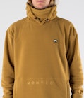 Montec Delta 2020 Fleece Hoodie Men Gold, Image 3 of 6