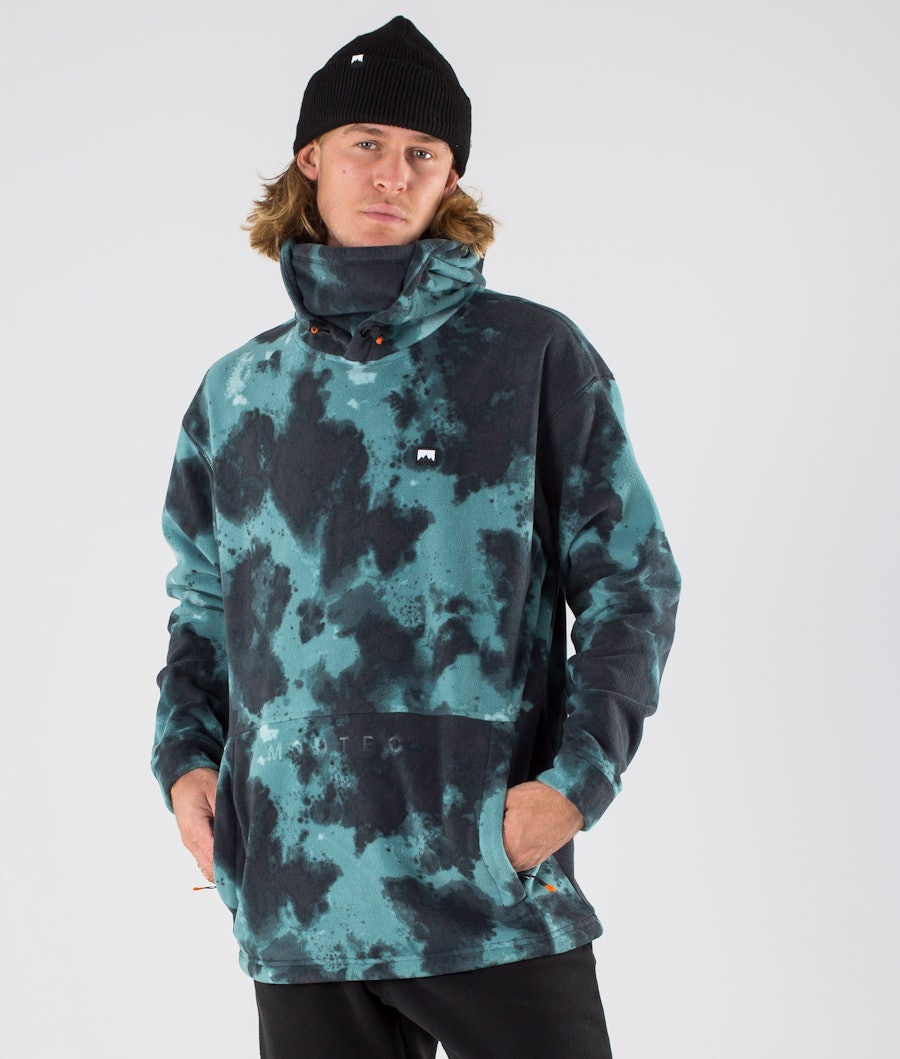 Delta 2020 Pull Polaire Homme Green Tiedye