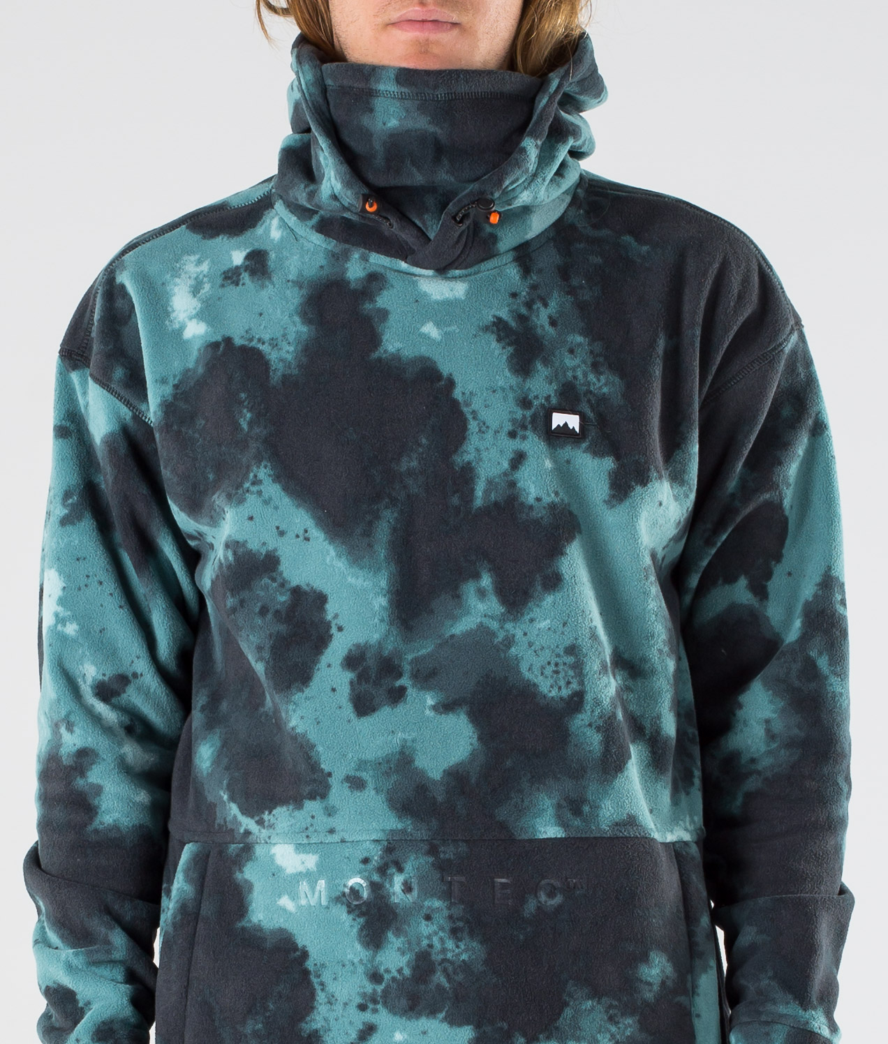 dark green tie dye sweatshirt