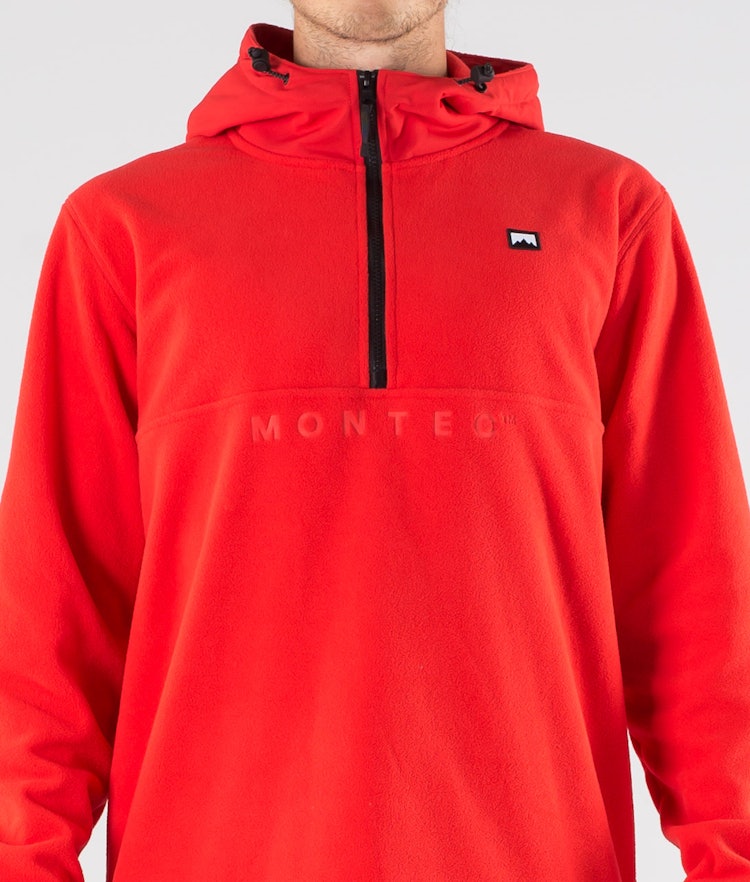 Montec Echo 2020 Pull Polaire Homme Red