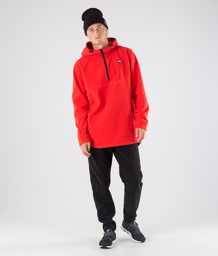 Montec Echo 2020 Fleece-hoodie Herre Red