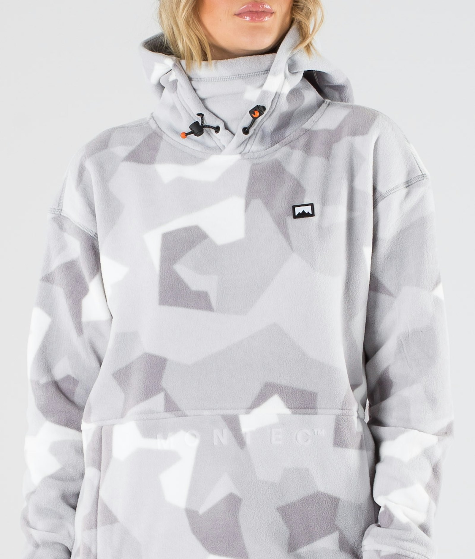 Montec Delta W 2020 Fleece-hoodie Dame Snow Camo