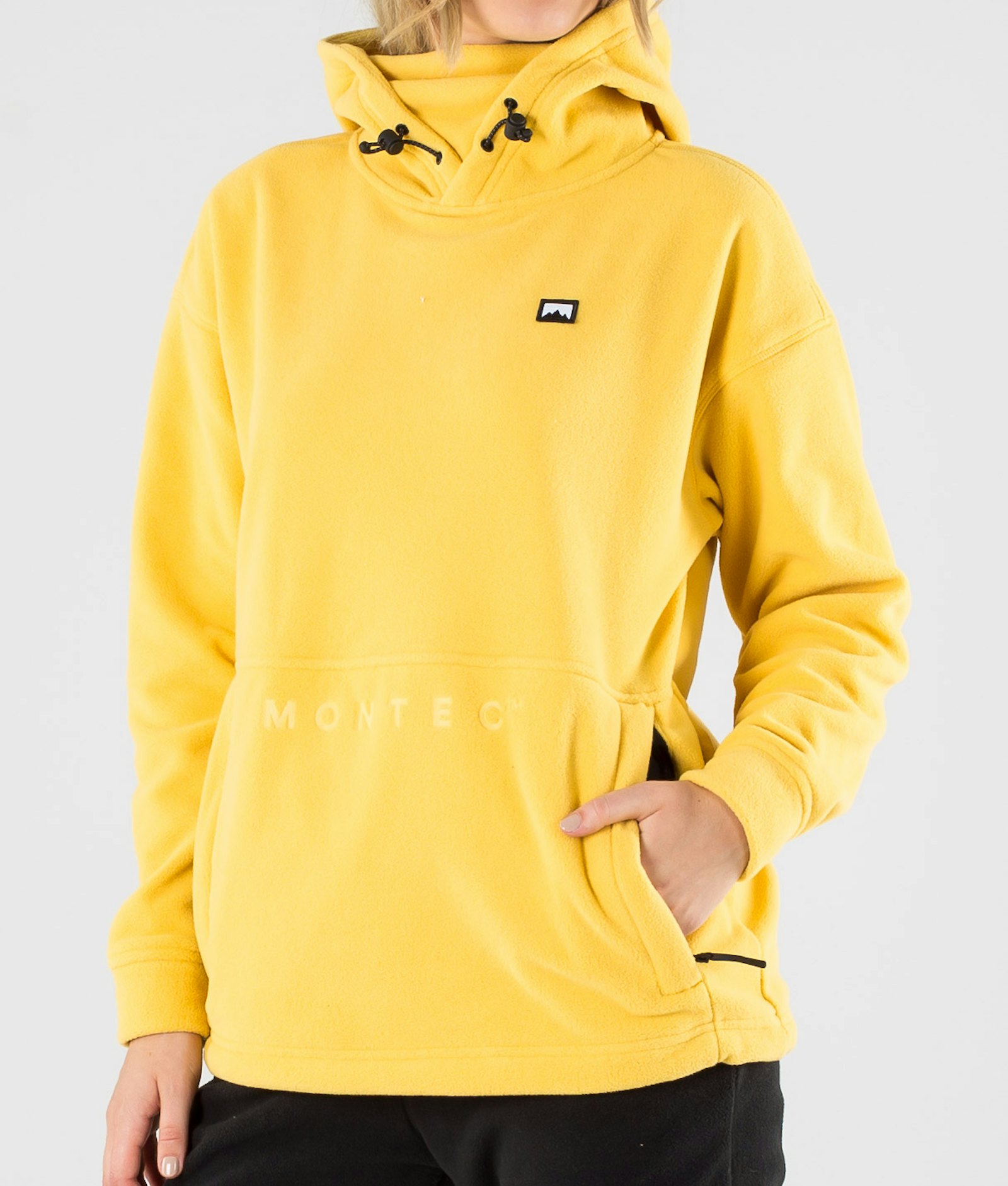 Montec Delta W 2020 Fleece-hoodie Dame Yellow