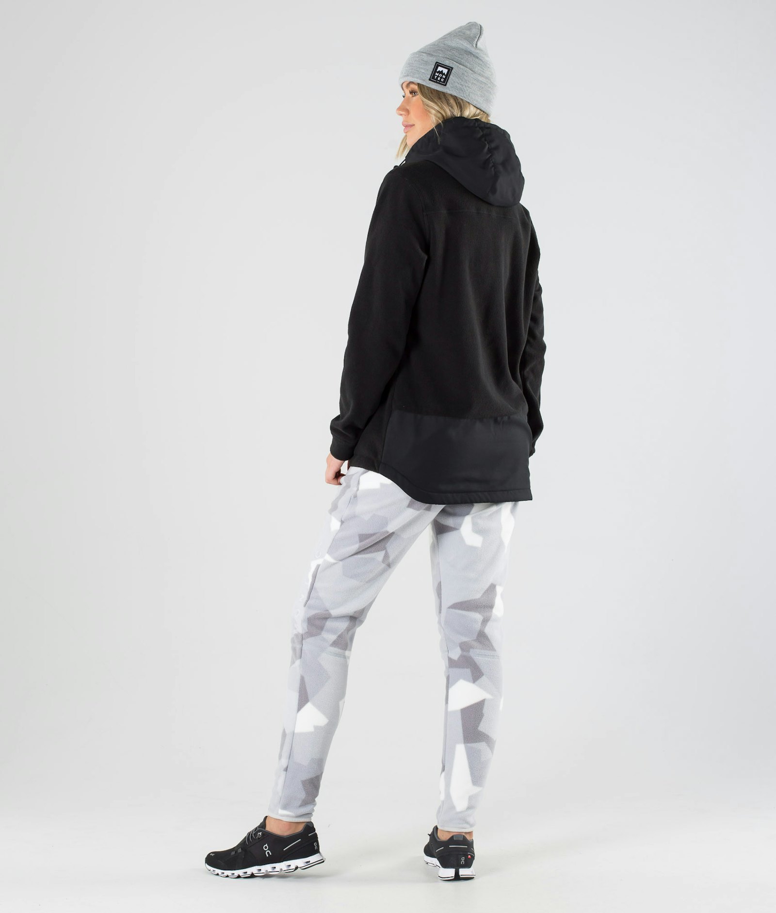 Montec Echo W 2020 Fleece-hoodie Dame Black