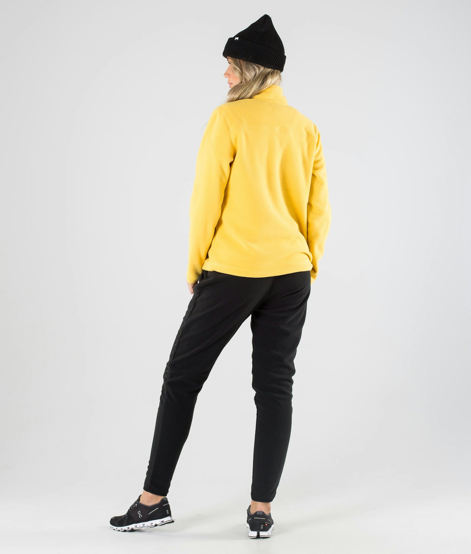 Echo W 2020 Fleece Sweater Women Yellow, Image 5 of 5