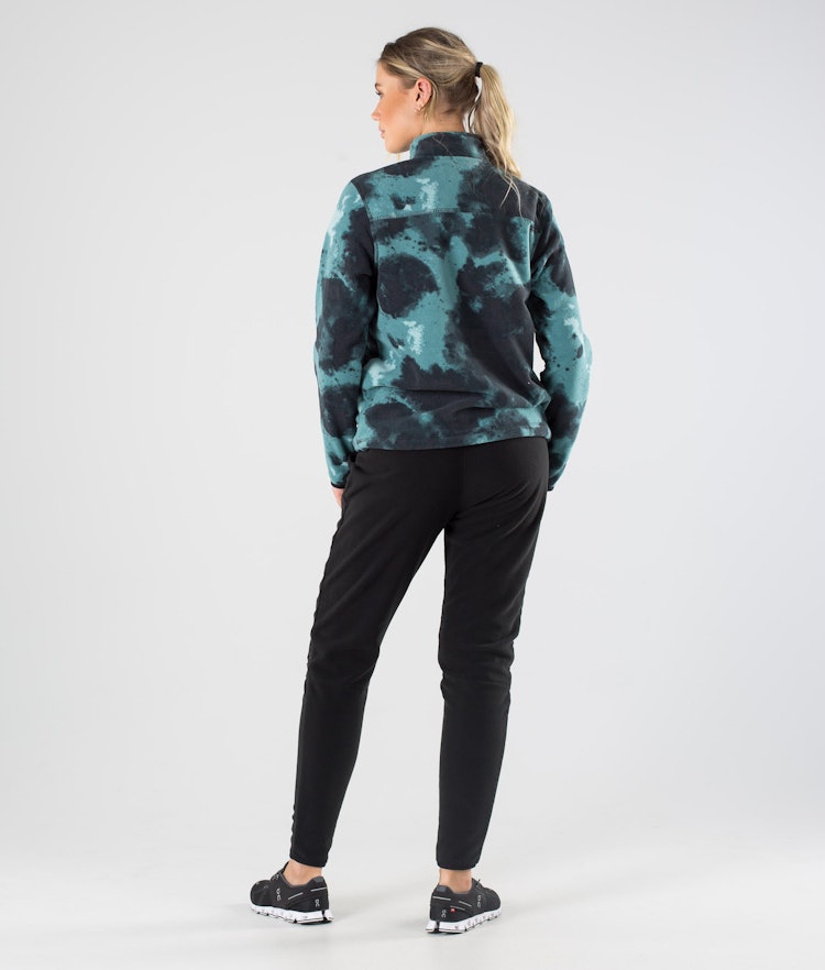 Montec Echo W 2020 Fleece Sweater Women Green Tiedye