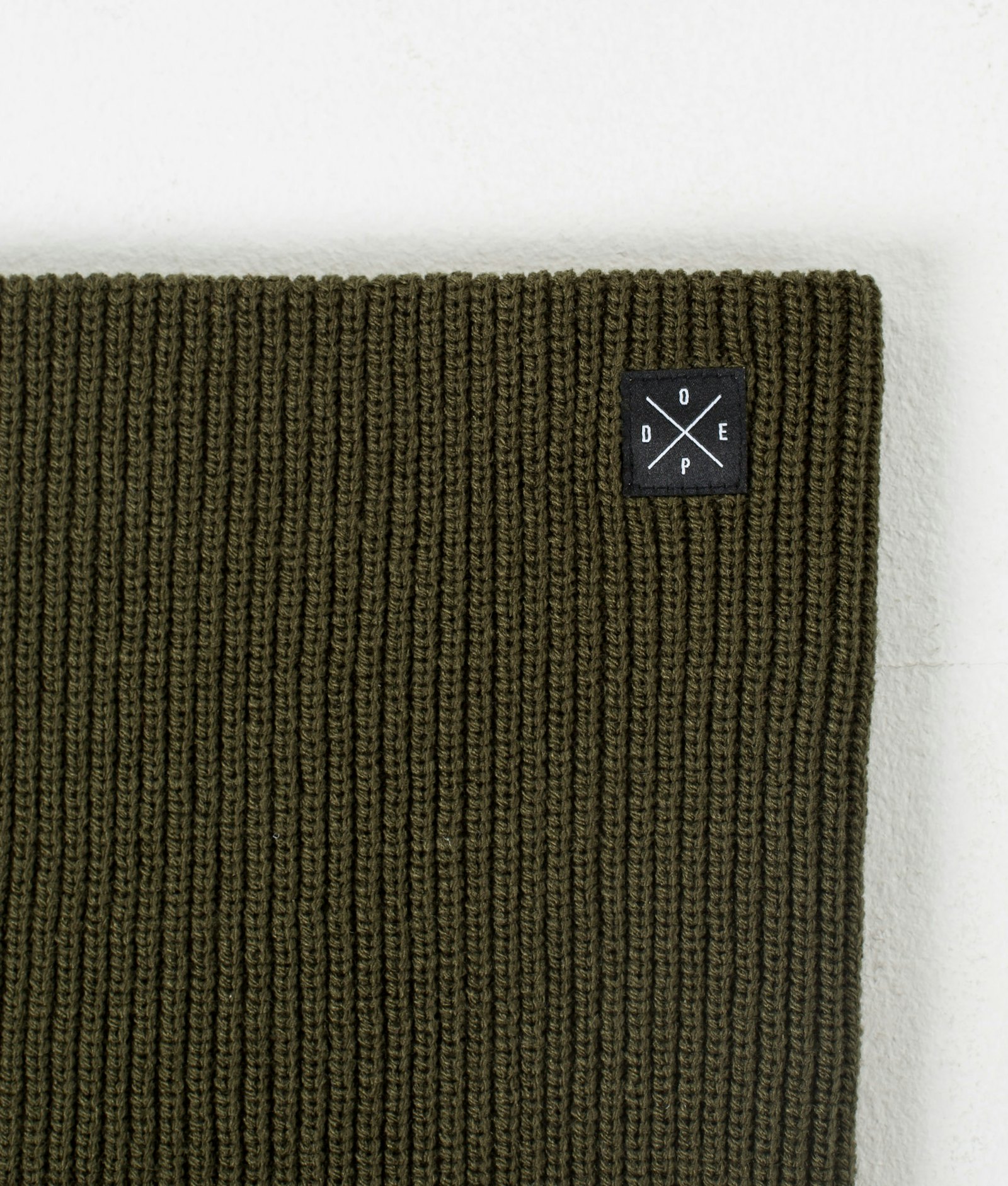 Dope 2X-UP Knitted Ochraniacze na Twarz Olive Green