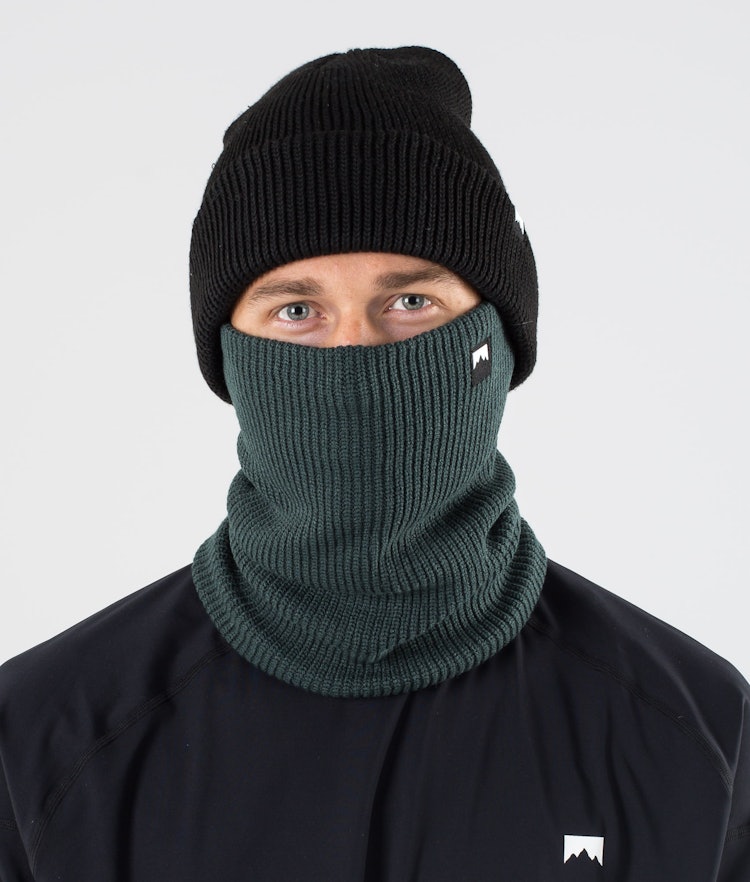Classic Knitted Facemask Dark Atlantic, Image 2 of 4