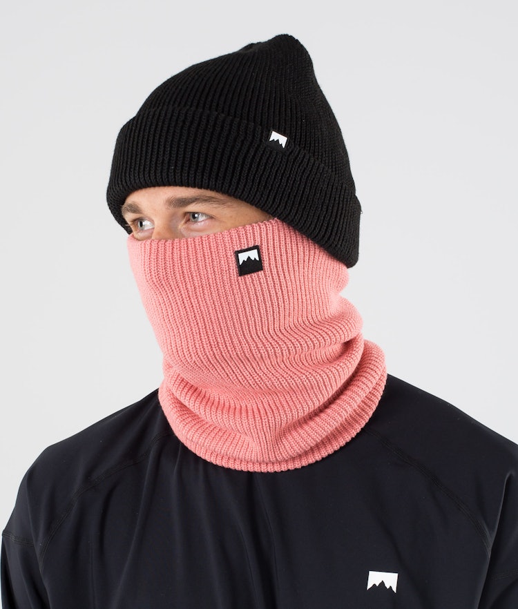 Classic Knitted Facemask Pink, Image 1 of 4