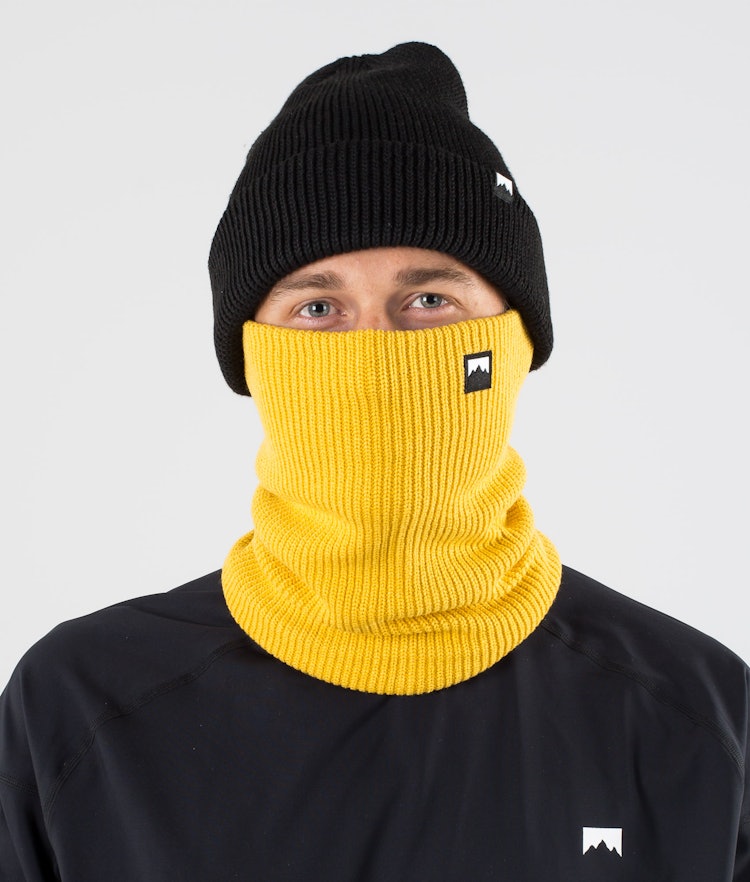 Montec Classic Knitted 2020 Facemask Yellow, Image 2 of 4