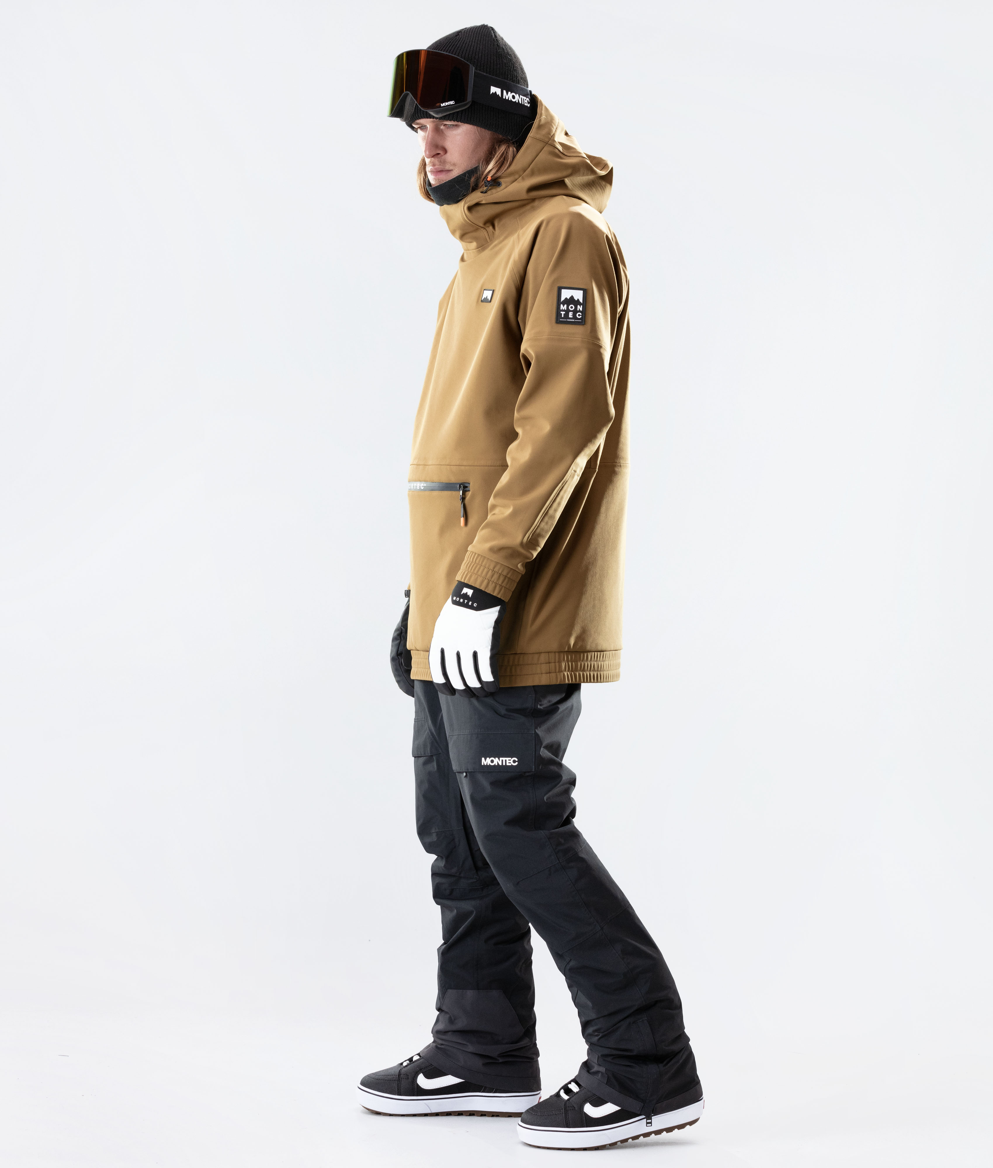 Montec Tempest Men's Snowboard Jacket Gold