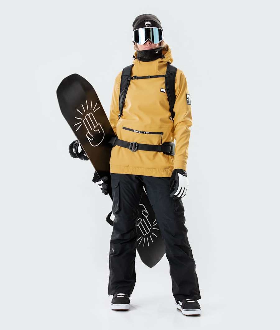 Montec Tempest W Snowboard Jacket Yellow | Ridestore.com