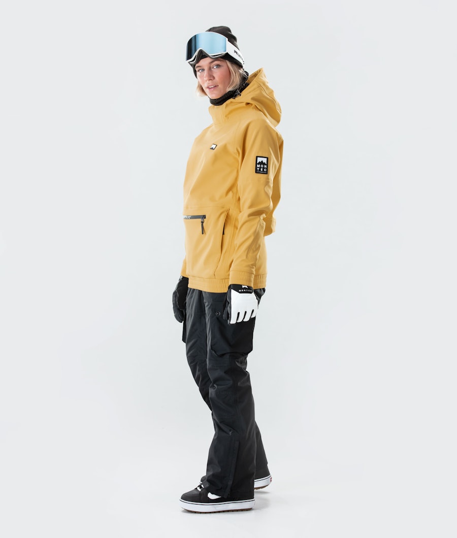 Montec Tempest W Veste Snowboard Femme Yellow
