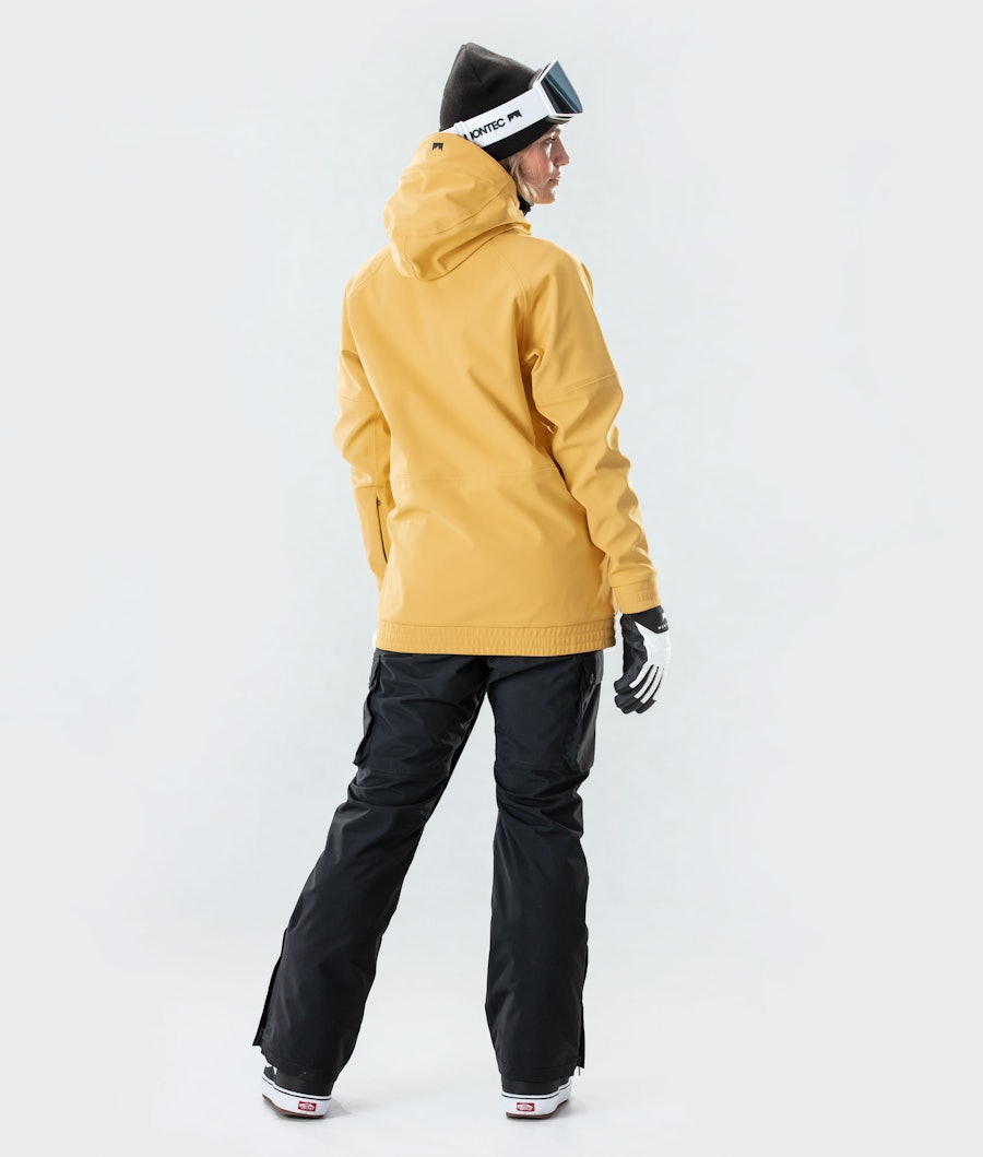Montec Tempest W Veste Snowboard Femme Yellow