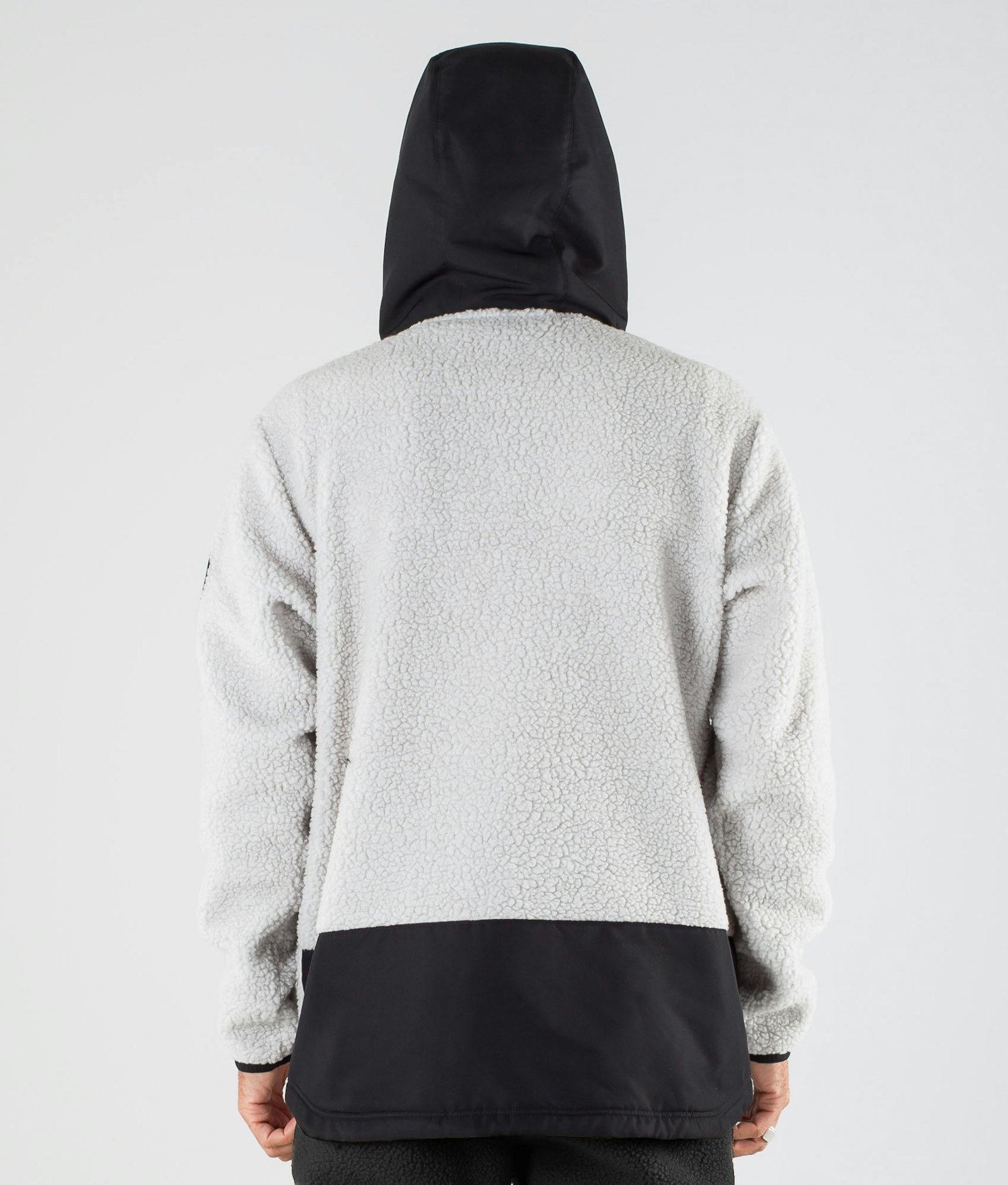 Dope Oi Fleece-hoodie Herre Black/Light Grey