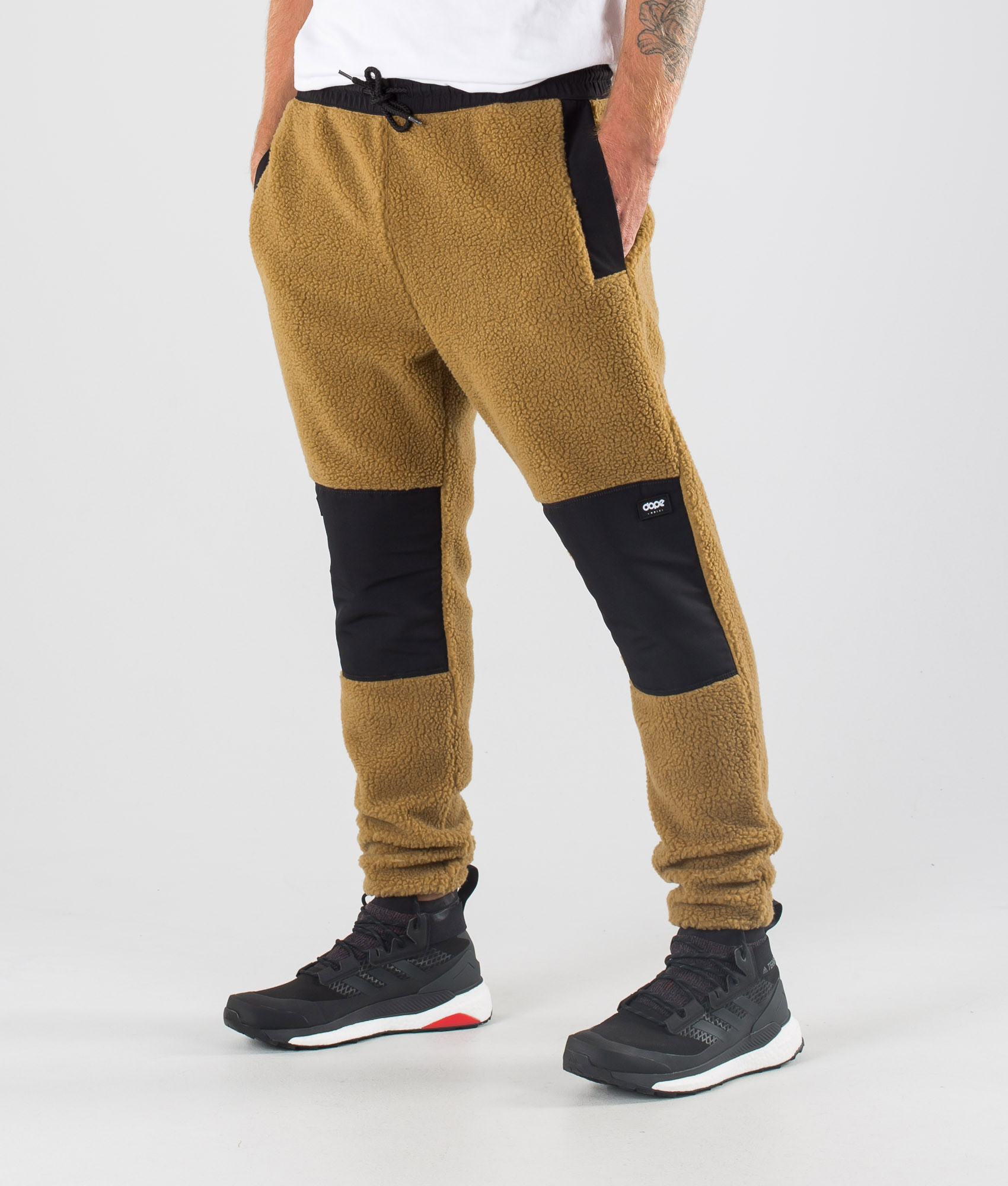Dope Ollie Fleece Pants Black/Gold 