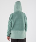 Oi W Pull Polaire Femme Faded Green